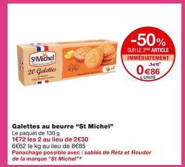 Galettes Au Beurre St Michel