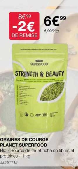 graines de courge planet superfood