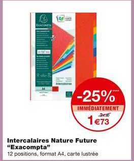 intercalaires nature future "exacompta"