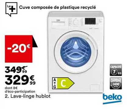 lave-linge hublot beko