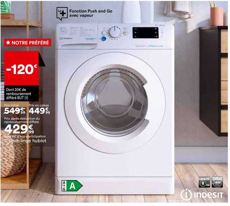 lave-linge hublot indesit