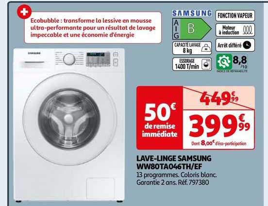 lave-linge samsung