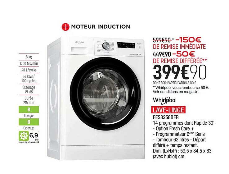 lave-linge whirlpool
