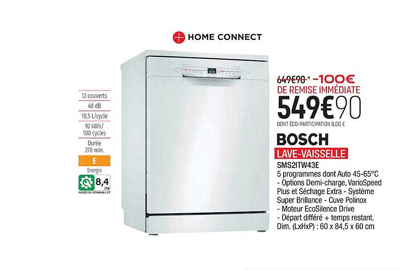 lave-vaisselle bosch