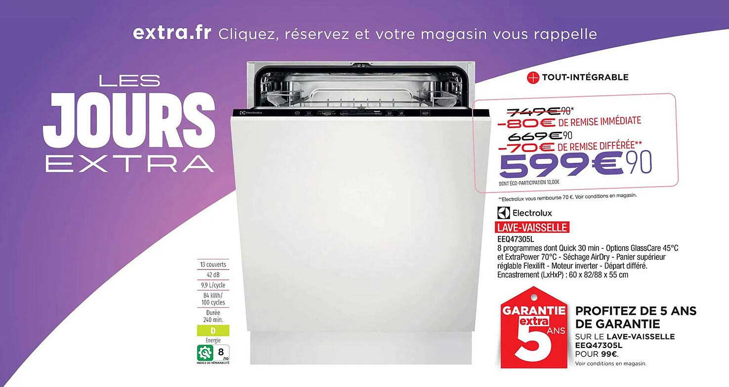 lave-vaisselle electrolux