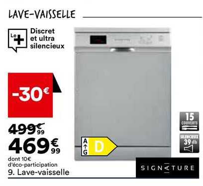 lave-vaisselle signature