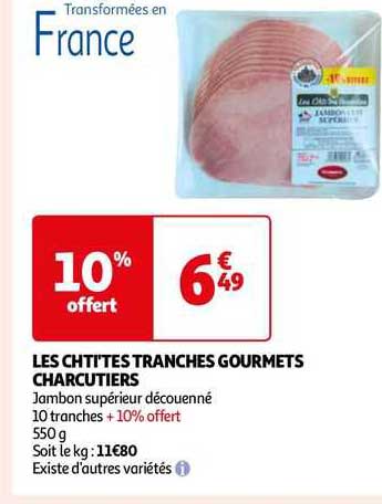 Les Chti'tes Tranches Gourmets Charcutiers