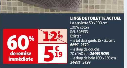 Linge De Toilette Actuel