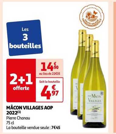 mâcon villages aop 2022 pierre chanau