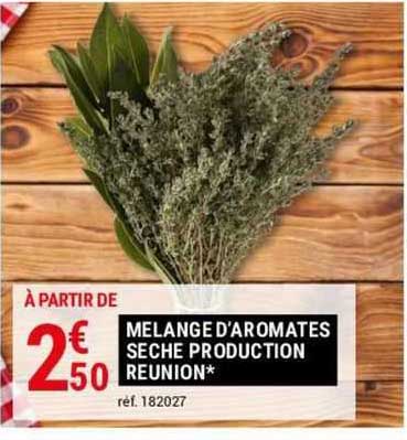 mélange d'aromates sèche production reunion