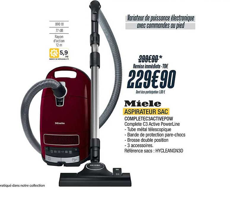 Miele Aspirateur Sac