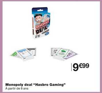monopoly deal "hasbro gaming"