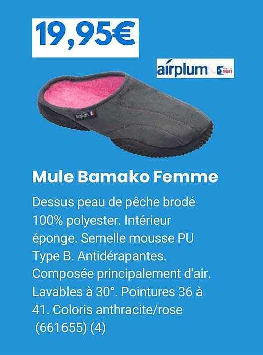 Mule Bamako Femme
