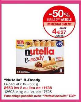 Nutella B-ready