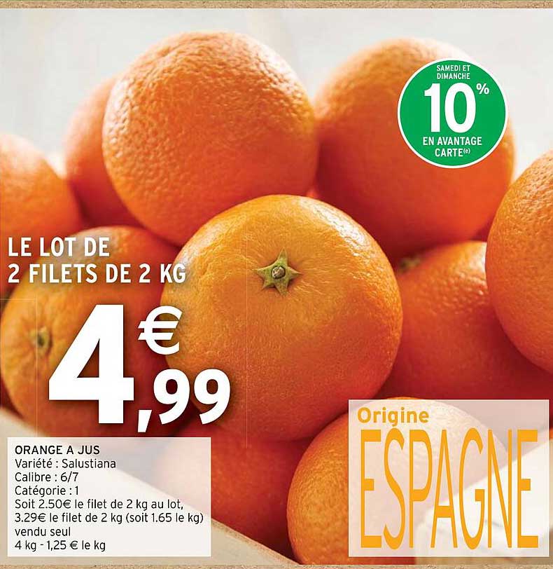 orange à jus salustiana