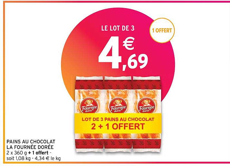 pains au chocolat la fournée dorée