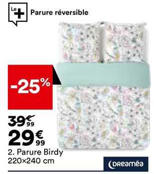parure birdy 220 x 240 cm dreaméa
