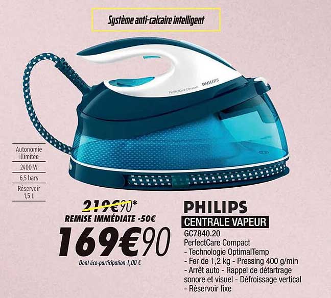 Philips Centrale Vapeur