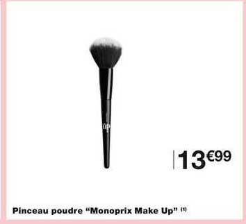 pinceau poudre "monoprix make up"
