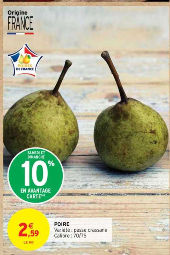 poire passe crassane