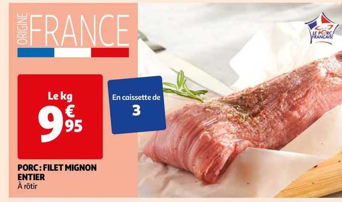 Porc : Filet Mignon Entier