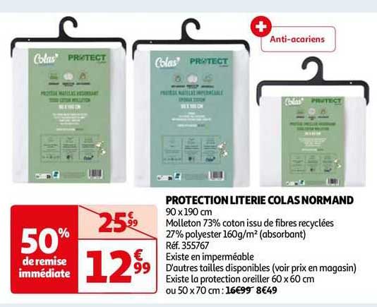 Protection Literie Colas Normand