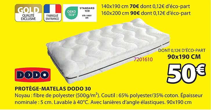 protège-matelas dodo 30