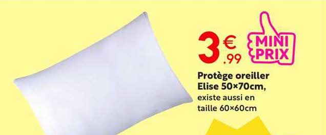 protège oreiller elise 50x70cm