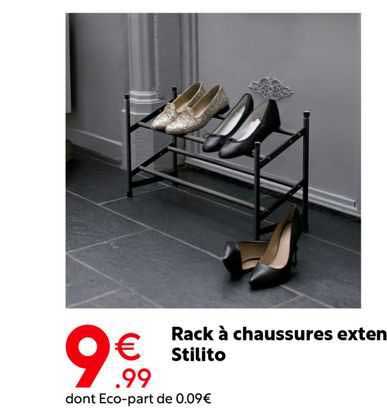 rack à chaussures exten stilito