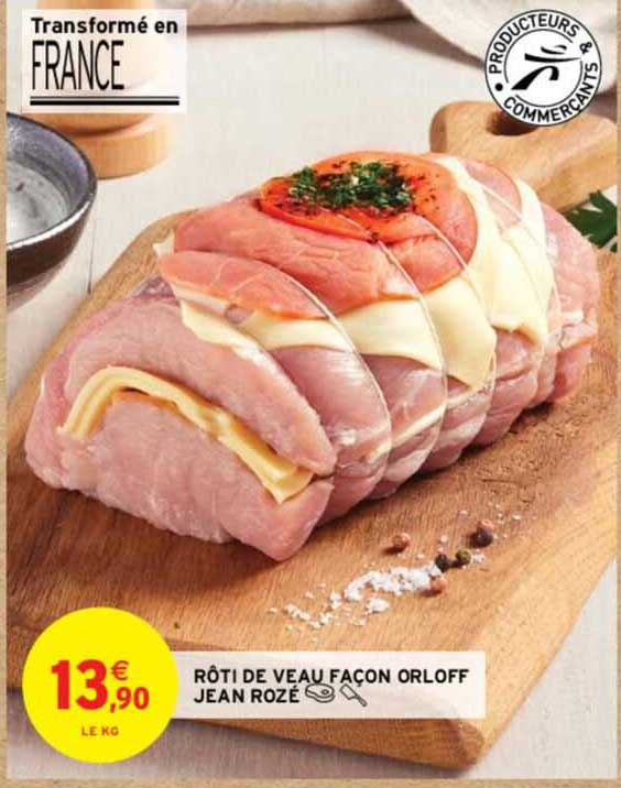 rôti de veau façon orloff jean rozé