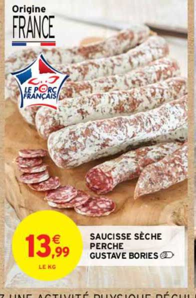 saucisse sèche perche gustave bories