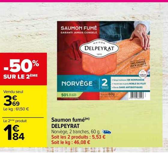 Saumon Fumé Delpeyrat