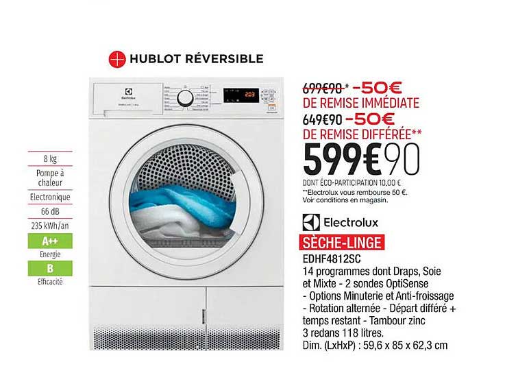 sèche-linge electrolux