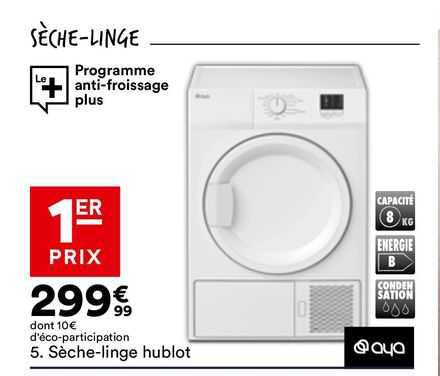 sèche-linge hublot aya