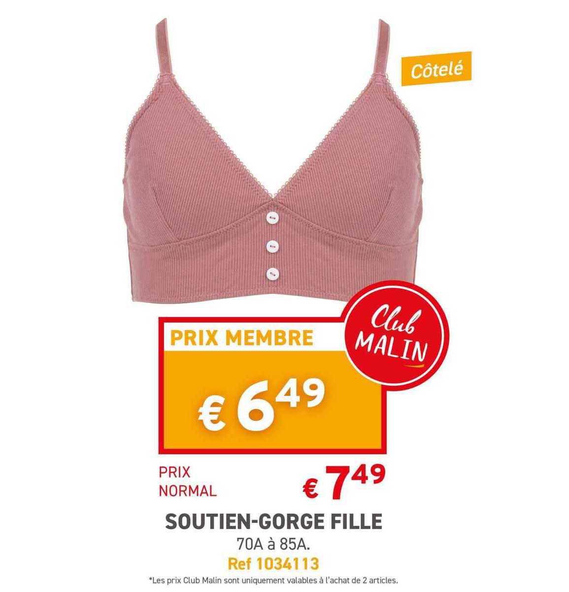 soutien-gorge fille