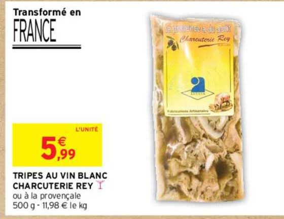 tripes au vin blanc charcuterie rey