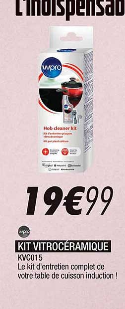 Wpro Kit Vitrocéramique