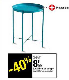 axil bout de canapé