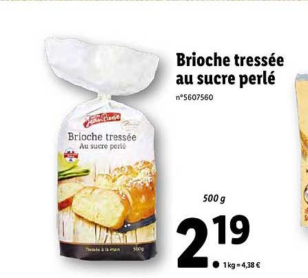 brioche tressée au sucre perlé maître jean pierre