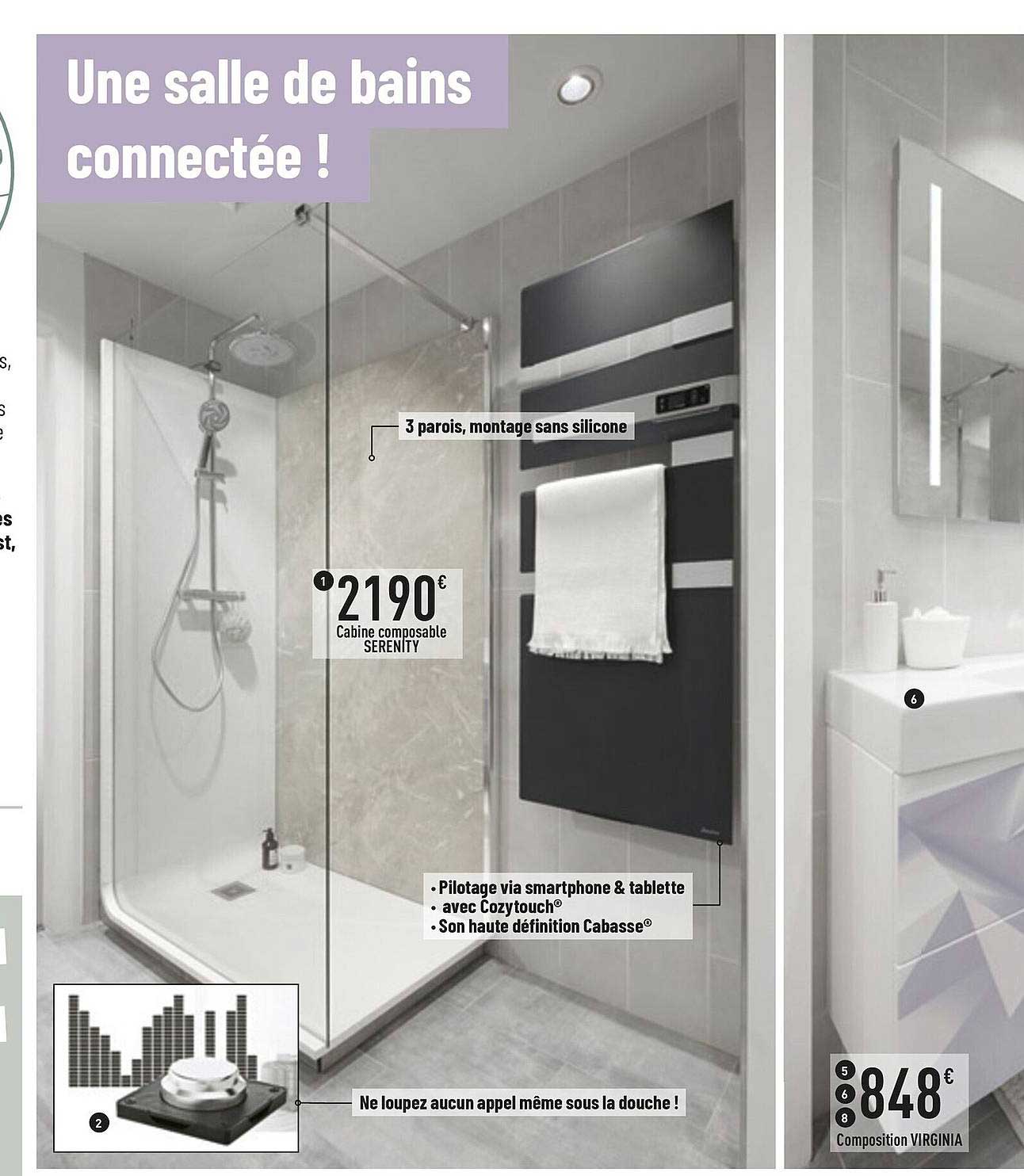 cabine composable serenity