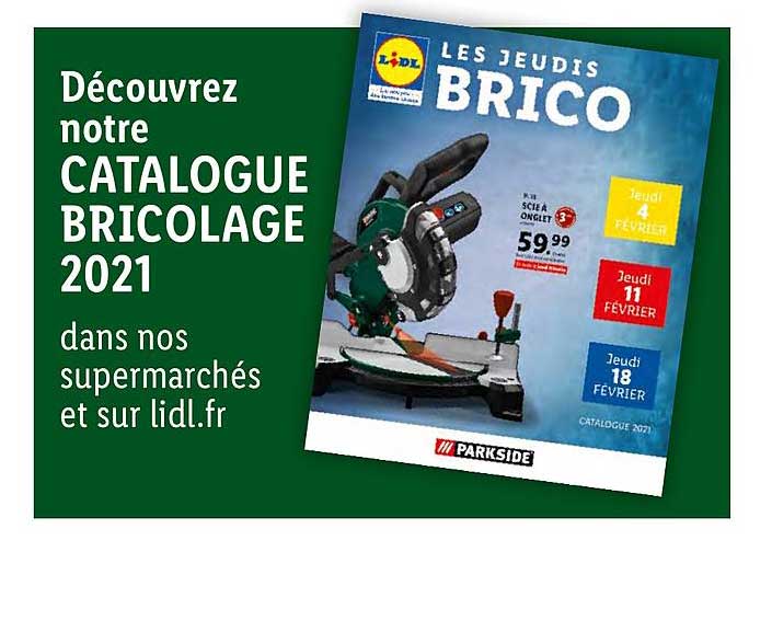 Catalogue Bricolage 2021 Parkside
