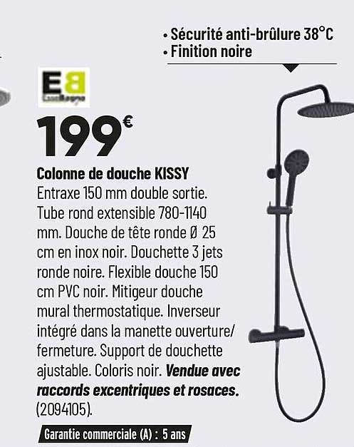 colonne de douche kissy