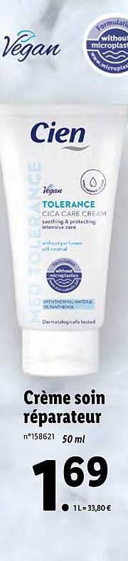 crème soin réparateur cien