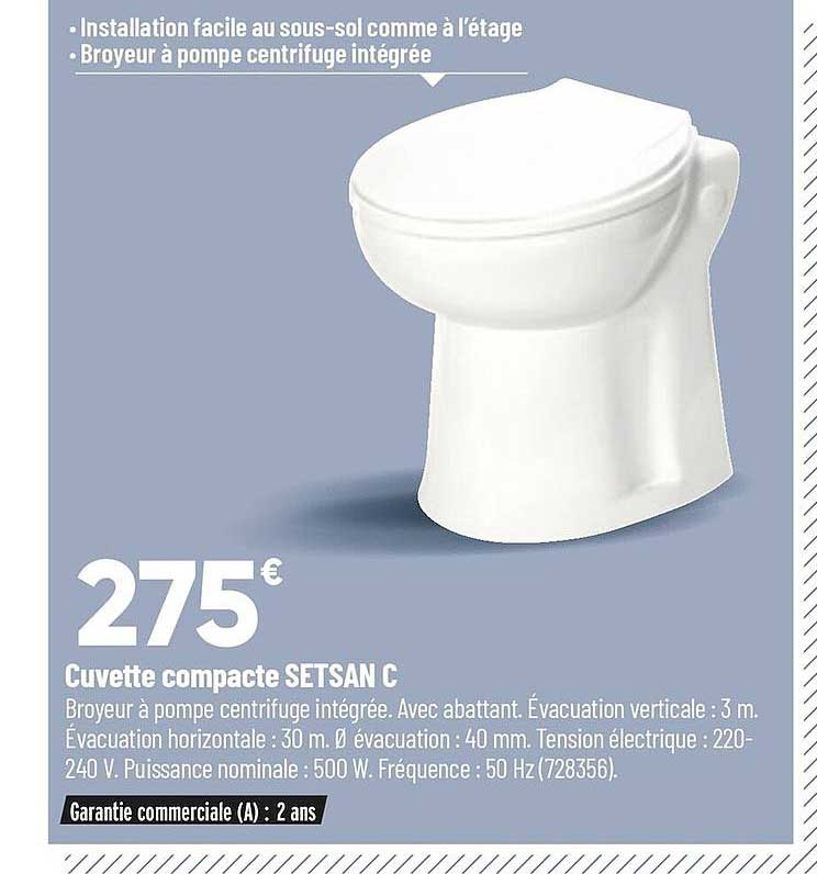 cuvette compacte setsan c