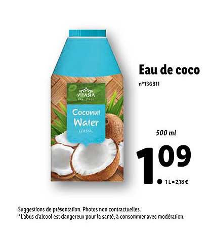 eau de coco vitasia