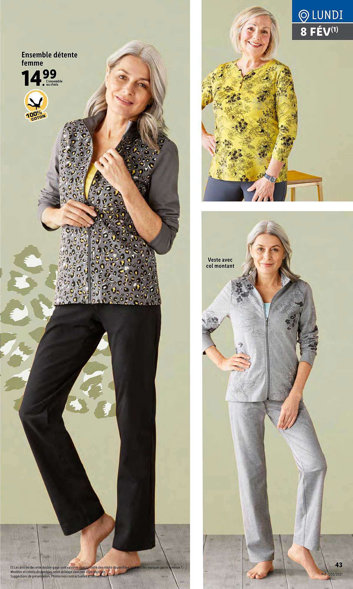 Ensemble Détente Femme