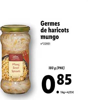 germes de haricots vitasia
