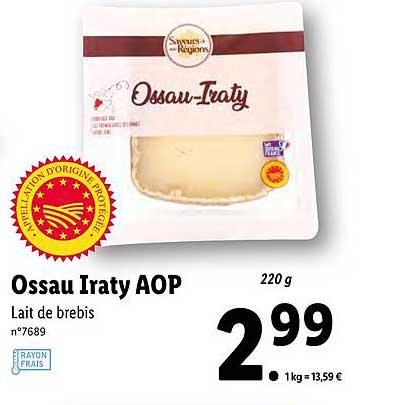 ossau iraty aop saveurs de nos régions