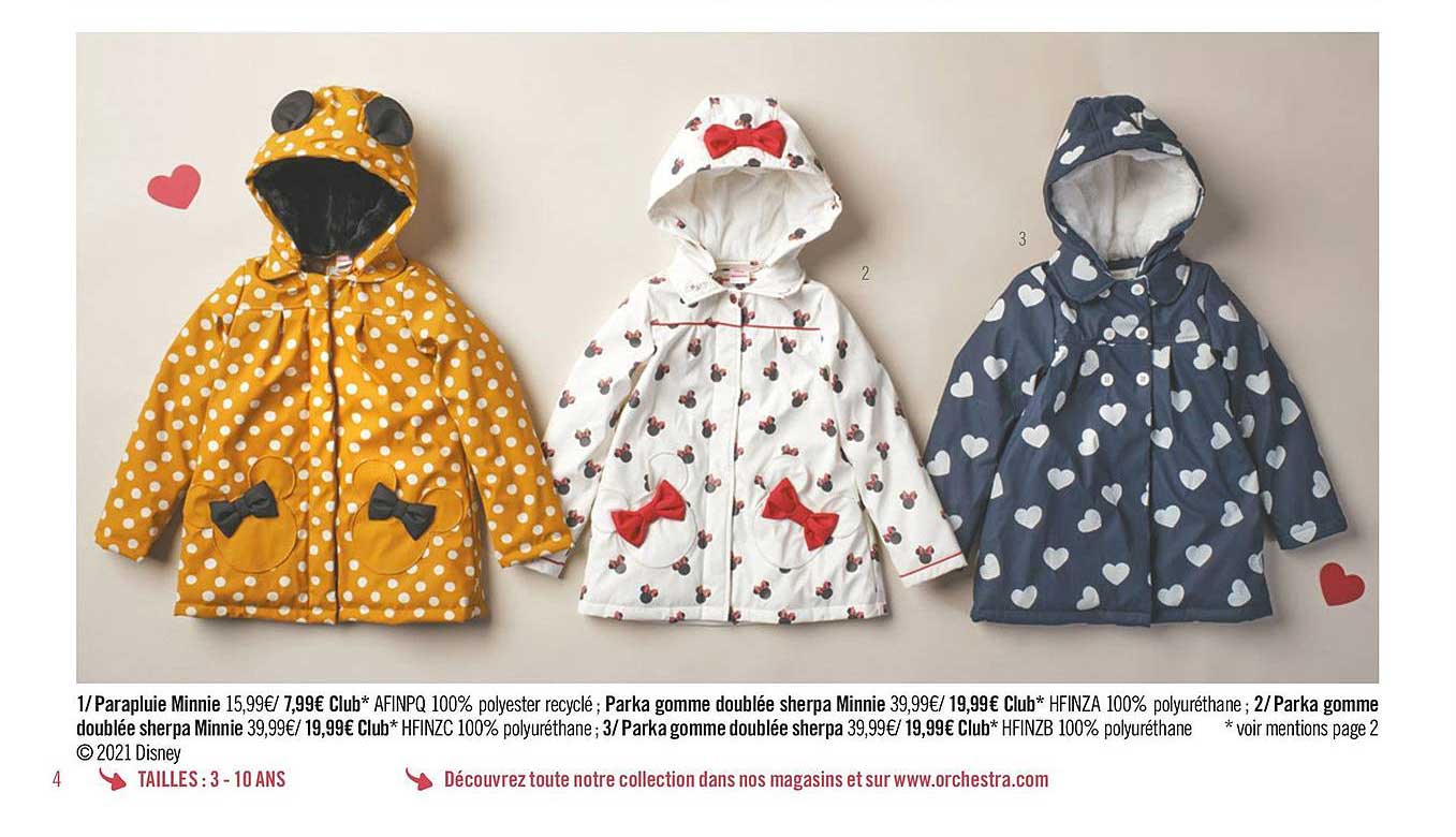 parapluie minnie, parka gomme doublée sherpa minnie, parka gomme doublée sherpa minnie, parka gomme doublée sherpa