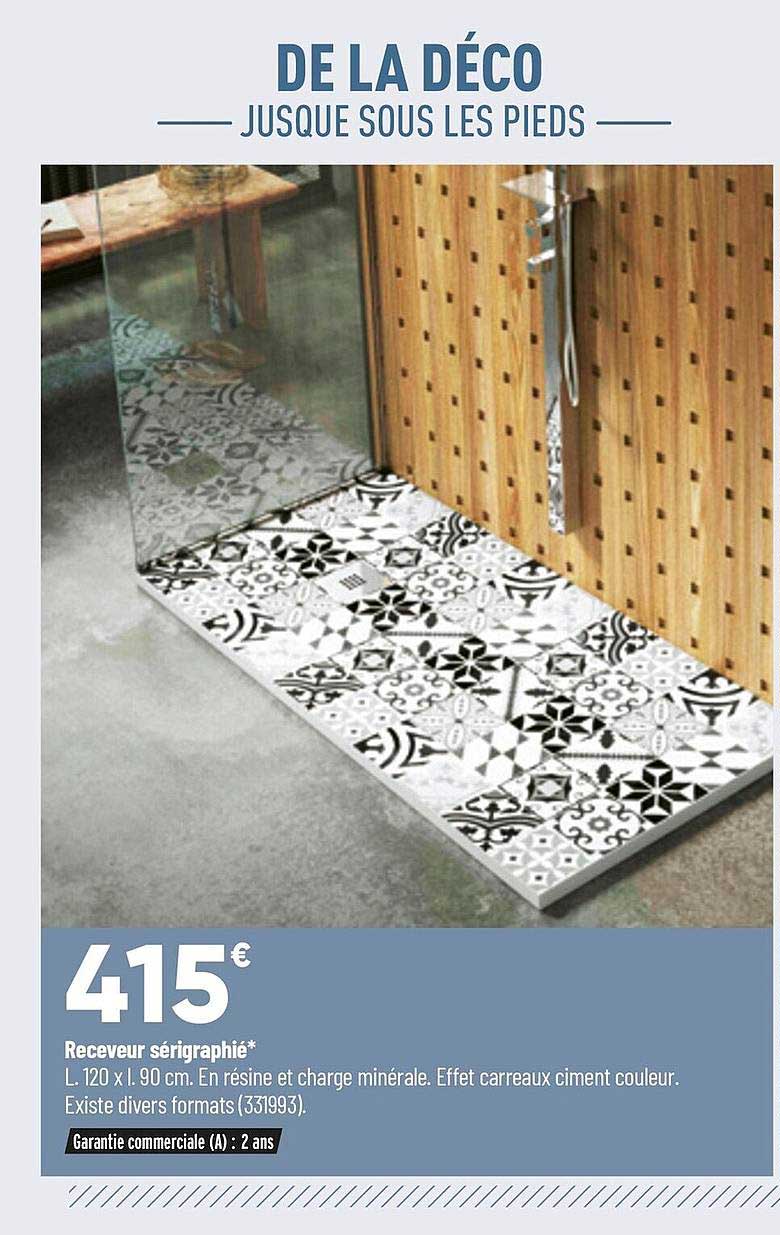 Receveur Sérigraphié